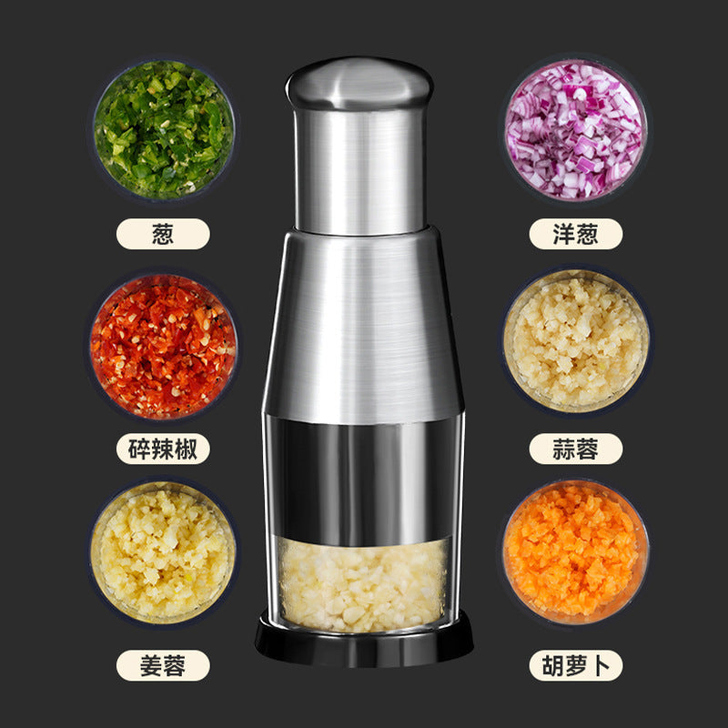 Garlic Crusher Onion Chopper Multipeler Vegetables Chopper Manual Garlic Press Machine Garlic Squeezer Kitchen Gadget Shoppers Synchrony