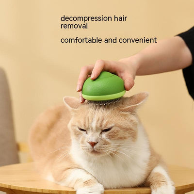 Cat Brush Hair Remover Cleaning Avocado Shaped Dog Grooming Tool Pet Combs Brush Stainless Steel Needle Pet Cleaning Care null