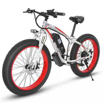 Electric Bicycle Lithium Tram Snow Electric Mountain Bike 21 Speed null