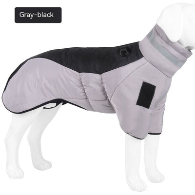 New Winter Dog Coat Waterproof Pet Clothes For Medum Large Dogs Warm Thicken Dog Vest Custome Labrador Jacket null