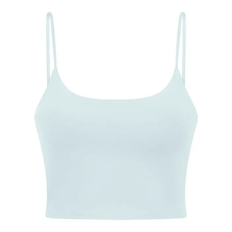 Yoga Jacket Women's Sports Underwear With Chest Pad Thin Belt Beauty Back null