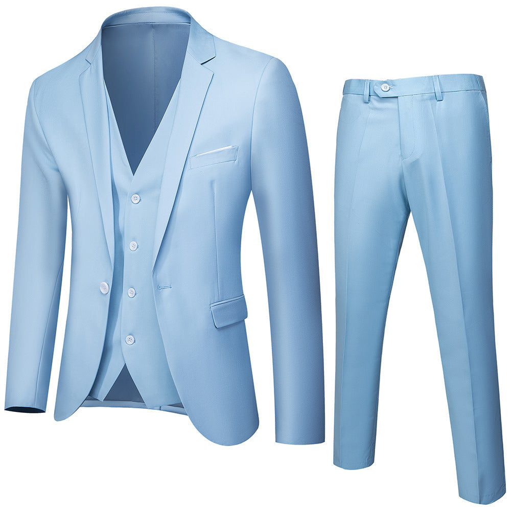 Men's Suit Set Two-piece Korean Style null
