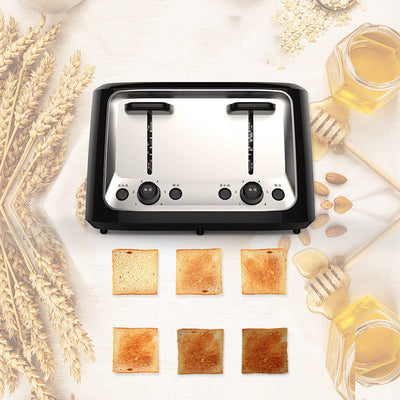 Home Automatic Multifunctional Toaster Four Slot Export null