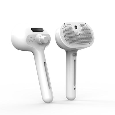 Pet Comb Self Cleaning Pets Hair Remover Brush For Dogs Grooming Tools Dematting Comb Built-in Mist Humidifier Pet Products null