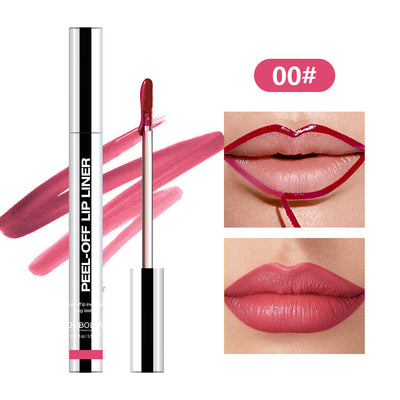 Pull Lip Liner Waterproof Long Lasting And Does Not Fade Lip Lacquer null