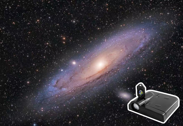 Aurora Moon Galaxy Projection Lamp null