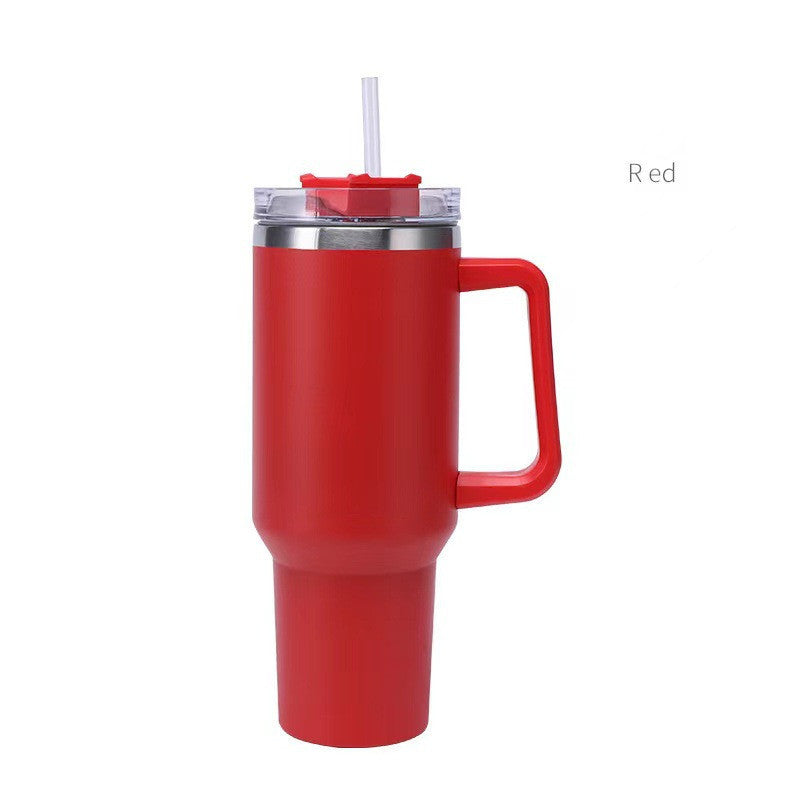 Stainless Steel Insulated Cup 40oz Straw Bingba null