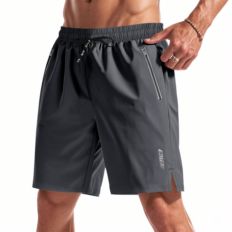 Men's Shorts Micro Elastic Loose Luminous Quick-dry Casual Shorts null