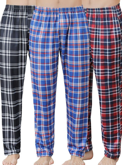 Ice Silk Fabric Single Stripe Pants Style null