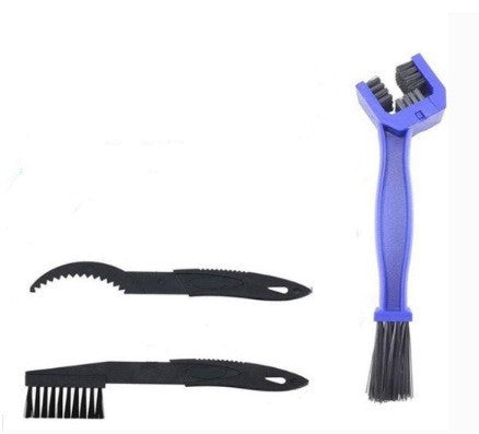 Bicycle Cleaning Tool Set Large Bristle Scrub Chain Cleaner Small Brush null