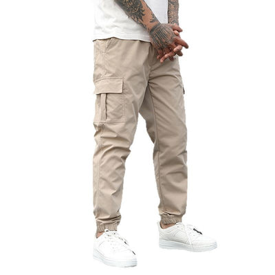 Men's Overalls Loose Casual Cropped Pants null