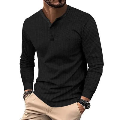American Spring And Autumn Men's Long Sleeves T-shirt null